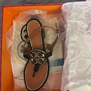 Tory Burch block heel Miller sandals
